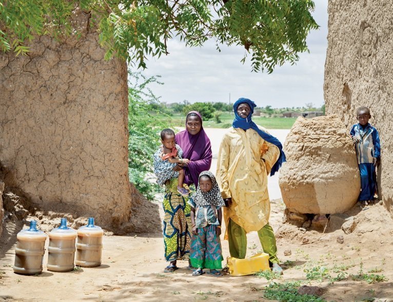 Семья Махамаду из Нигера