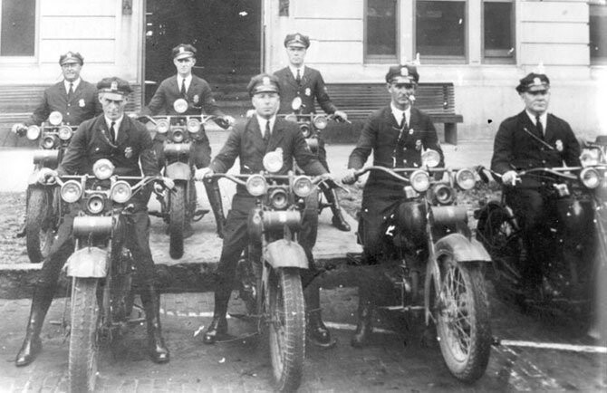 Моторизованное подразделение Тампа. США, 1920-е гг.