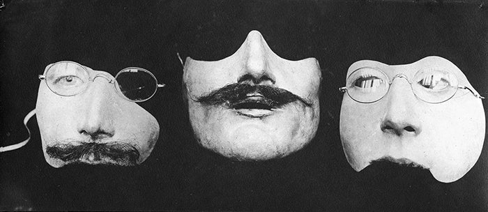 Скульптор Анна Лэдд: протезные маски для солдат Первой мировой