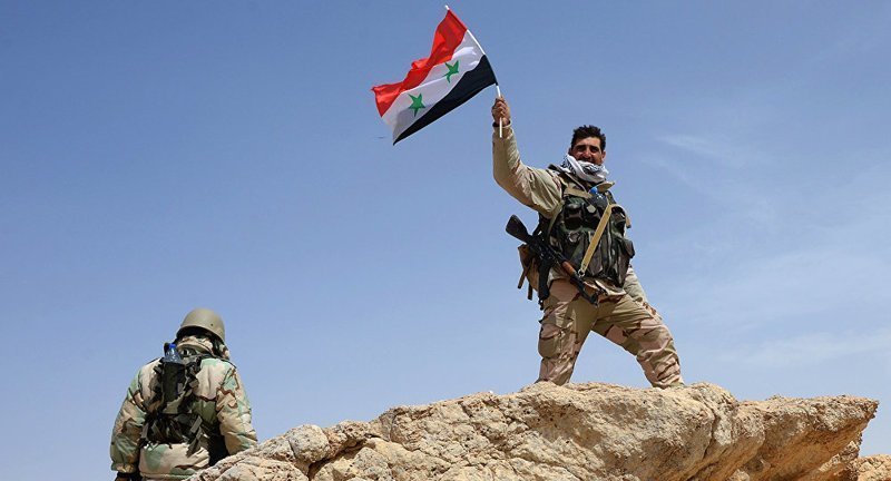 Сирийская армия взяла под контроль территорию на юге Сирии