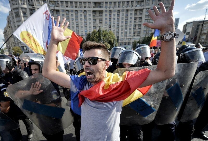 В Румынии начался Майдан