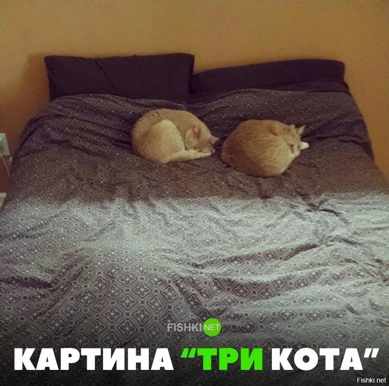 Картина "Три кота"
