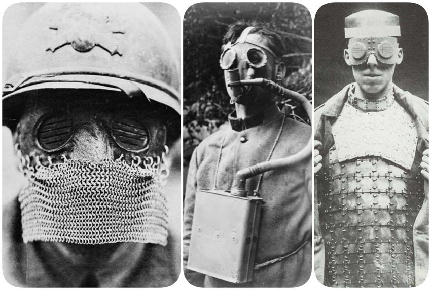 Жуткая амуниция: средства защиты времен Первой мировой войны, от вида которых мурашки по коже