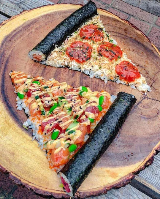 Азиатская пицца