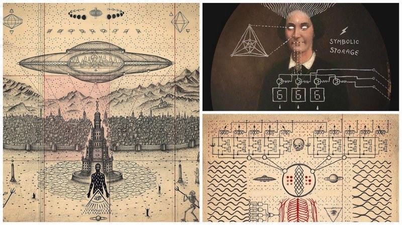 Слияние искусства, науки и мистики в работах Даниэля Мартина Диаса