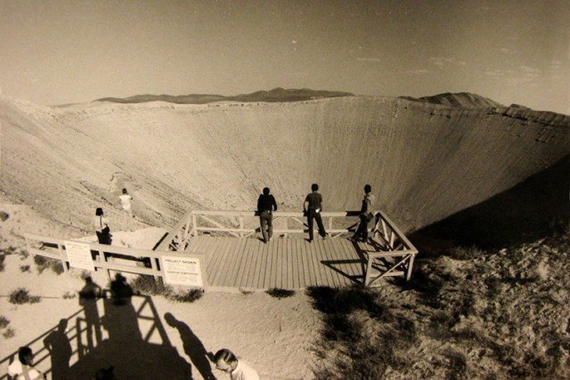 Туристы на ядерном полигоне Невады, 1950