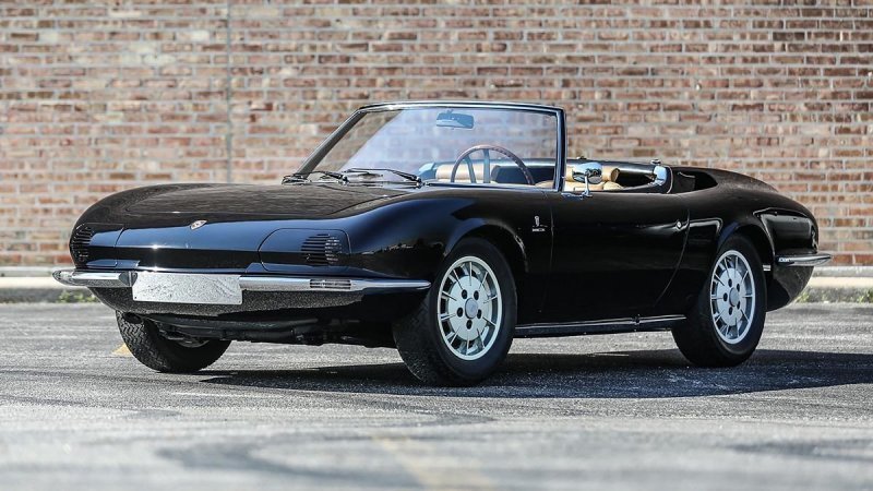 Единственный в мире кабриолет Bertone Porsche 911 уйдет с молотка