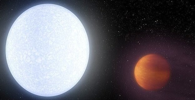 Ученые открыли кипящую планету с титановыми небесами