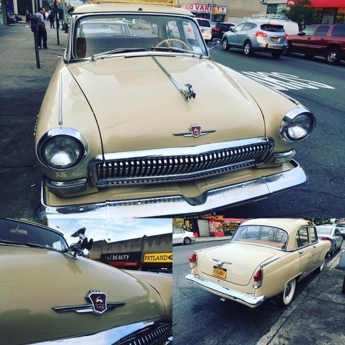 Выставка старых отечественных автомобилей в США