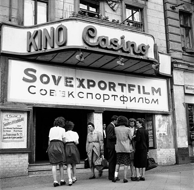 16. Прокат советского кино в Берлине, 1947 год.