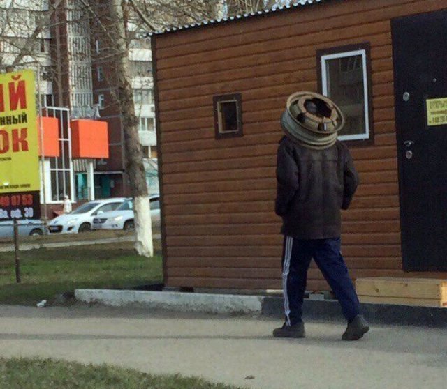 Юмор и необычные фотографии с просторов нашей бескрайней