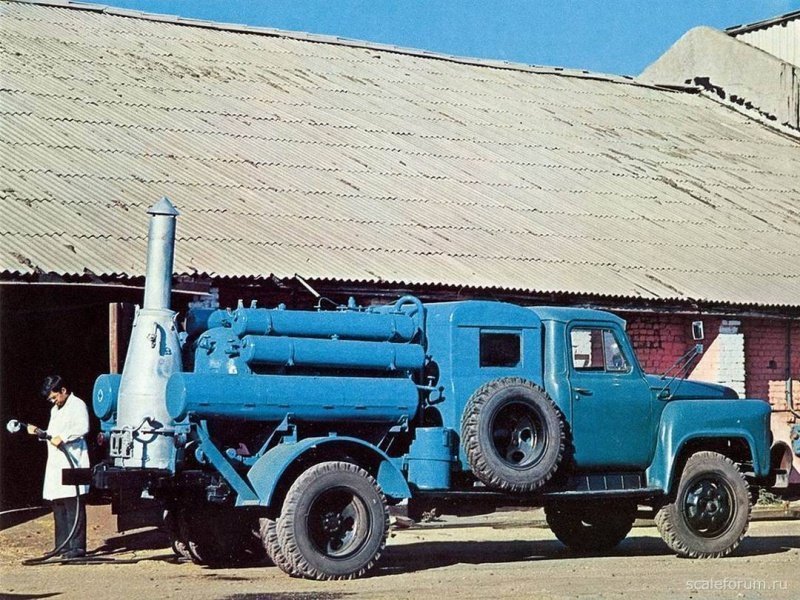 Дезинфекционная установка ДУК-1 на базе шасси ГАЗ-53А