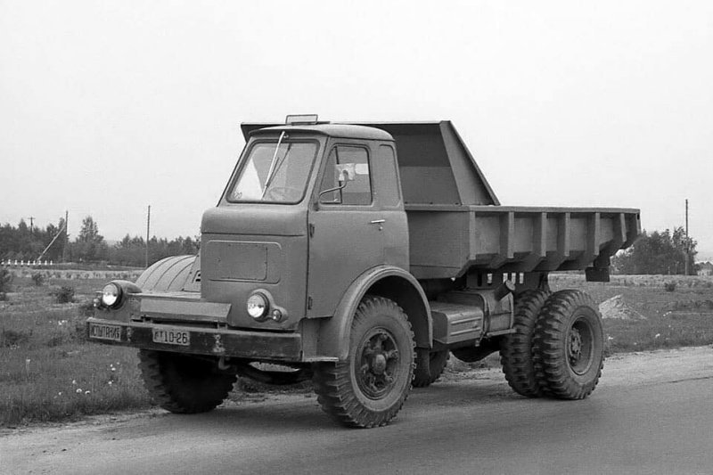 Экспериментальный МАЗ-510. 1962 год