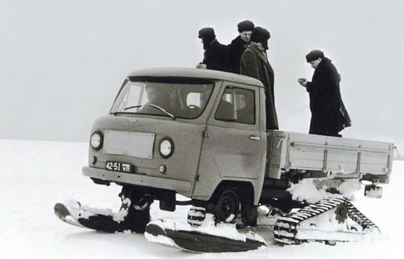УАЗ-451С на испытаниях