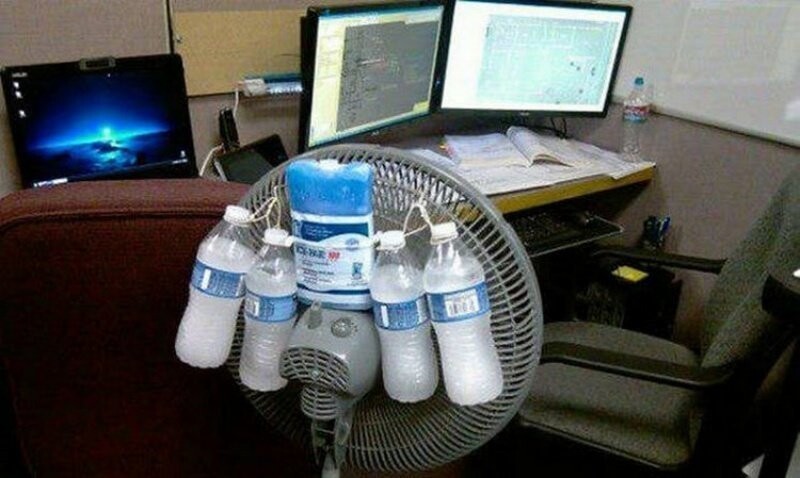Теперь это не просто вентилятор, теперь это кондиционер!