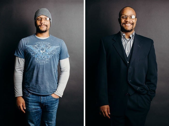 30 фото мужчин, переодетых для собеседования, которые покажут, как сильно человека меняет костюм