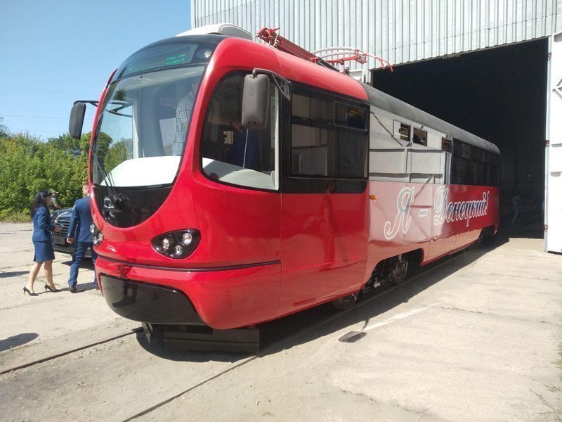 Сделано в ДНР...Первый трамвай отечественного производства под названием «Я – Донецкий»