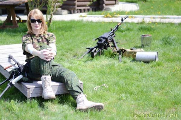 Та самая снайпер ДНР, ранившая фельдмаршала Семенченко в дупу