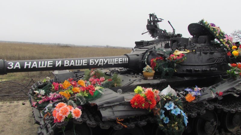 "Черный танк»: схватка ветеранов-афганцев, против четырех Т-64 ВСУ