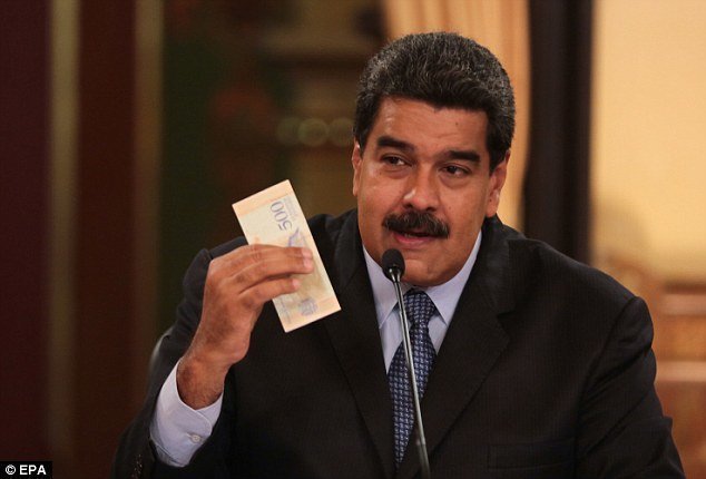 Президент Николас Мадуро: "Это не моя вина"