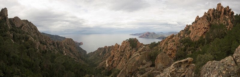 Calanques de Piana. Часть 2