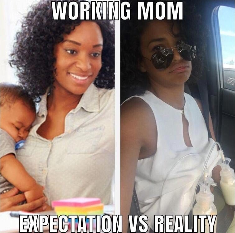 Работающая мама: ожидание против реальности