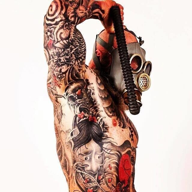 Хуан Рекерс — татуированный культурист в самом расцвете сил