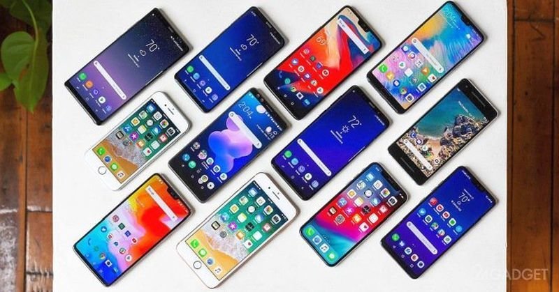 ТОП-5 лучших смартфонов 2018 года 