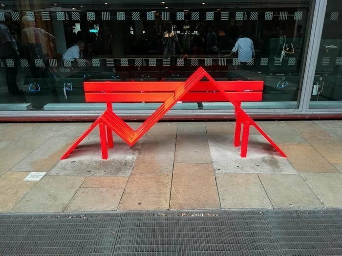 Скамейка в Лондоне