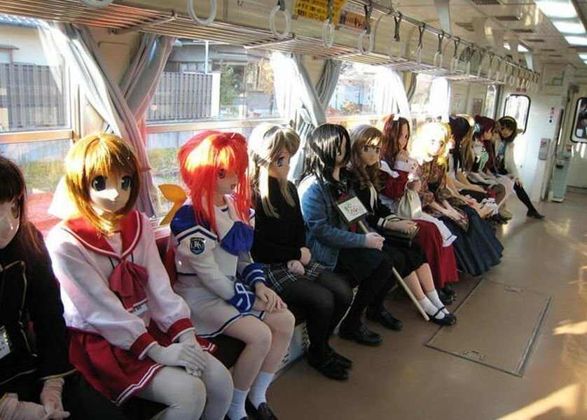 Весёлое японское метро