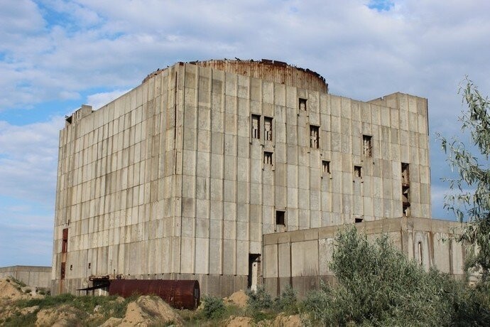«Атомные призраки»: Крымская АЭС (Щелкино, Крым)
