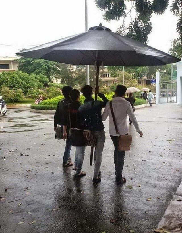 Зонт на компанию