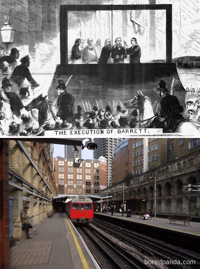 16. К месту последней казни через повешение в Лондоне можно было доехать на метро (1868 г.)