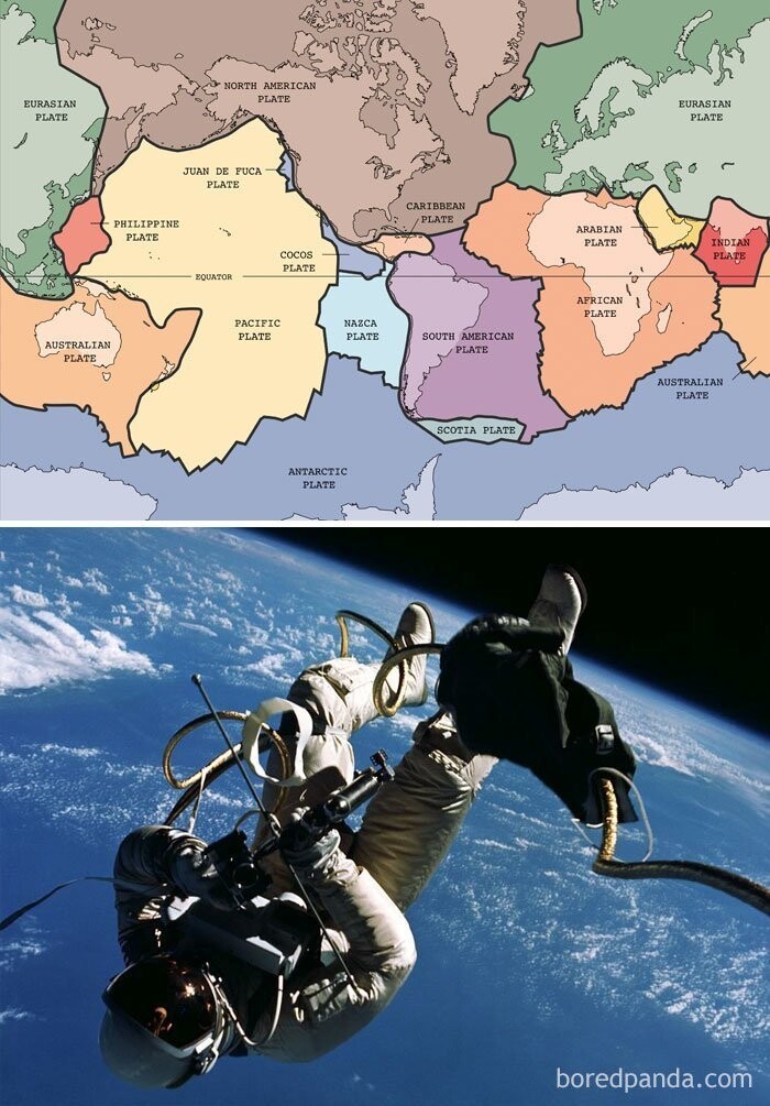 12. США и СССР уже осваивали космос, когда научное сообщество наконец-то приняло теорию тектоники литосферных плит (1967 г.)