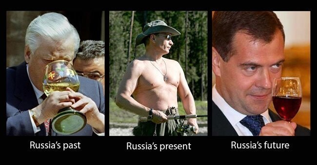 На Украине началась кампания по избранию Медведева президентом России