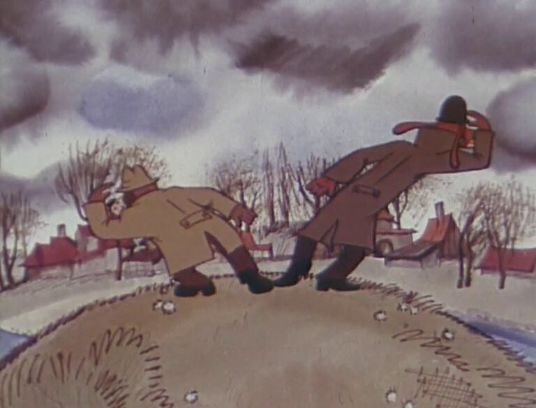 Советский мультфильм с детективным уклоном