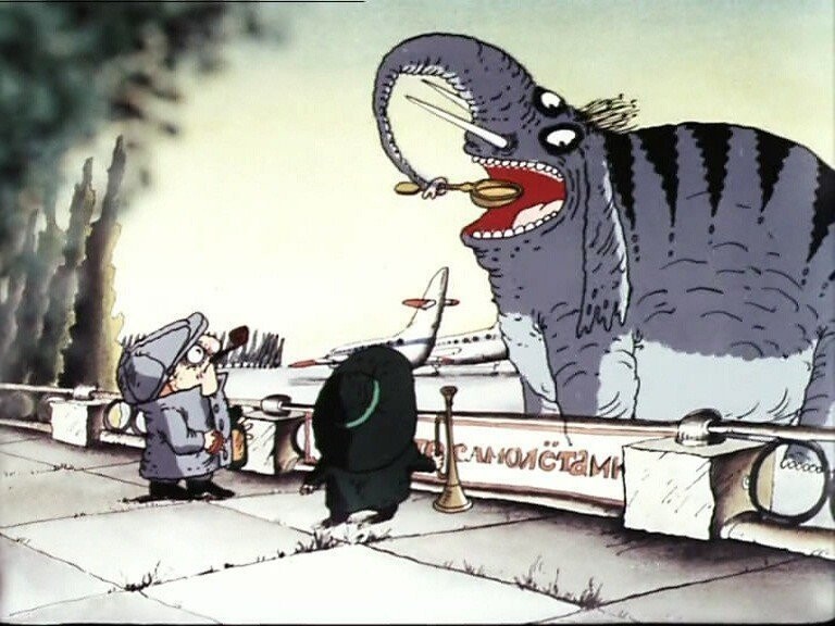 Советский мультфильм с детективным уклоном