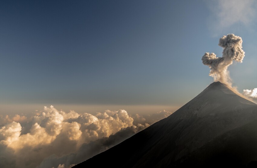 Вулкан Акатенанго, Гватемала