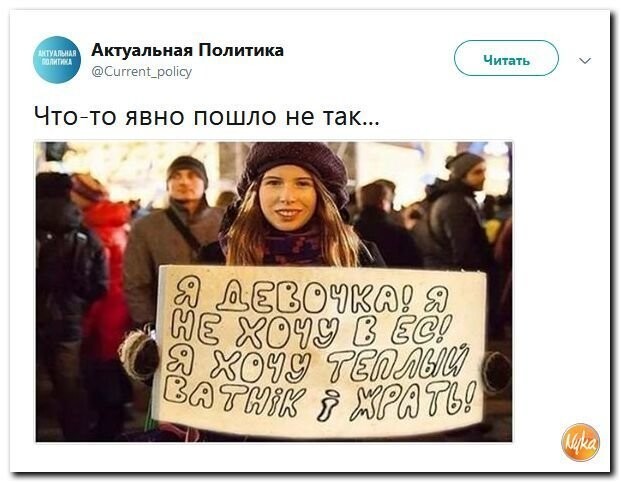 Политические коментарии соцсетей - 575