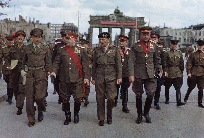 Парад Победы в Берлине 7 сентября 1945 года