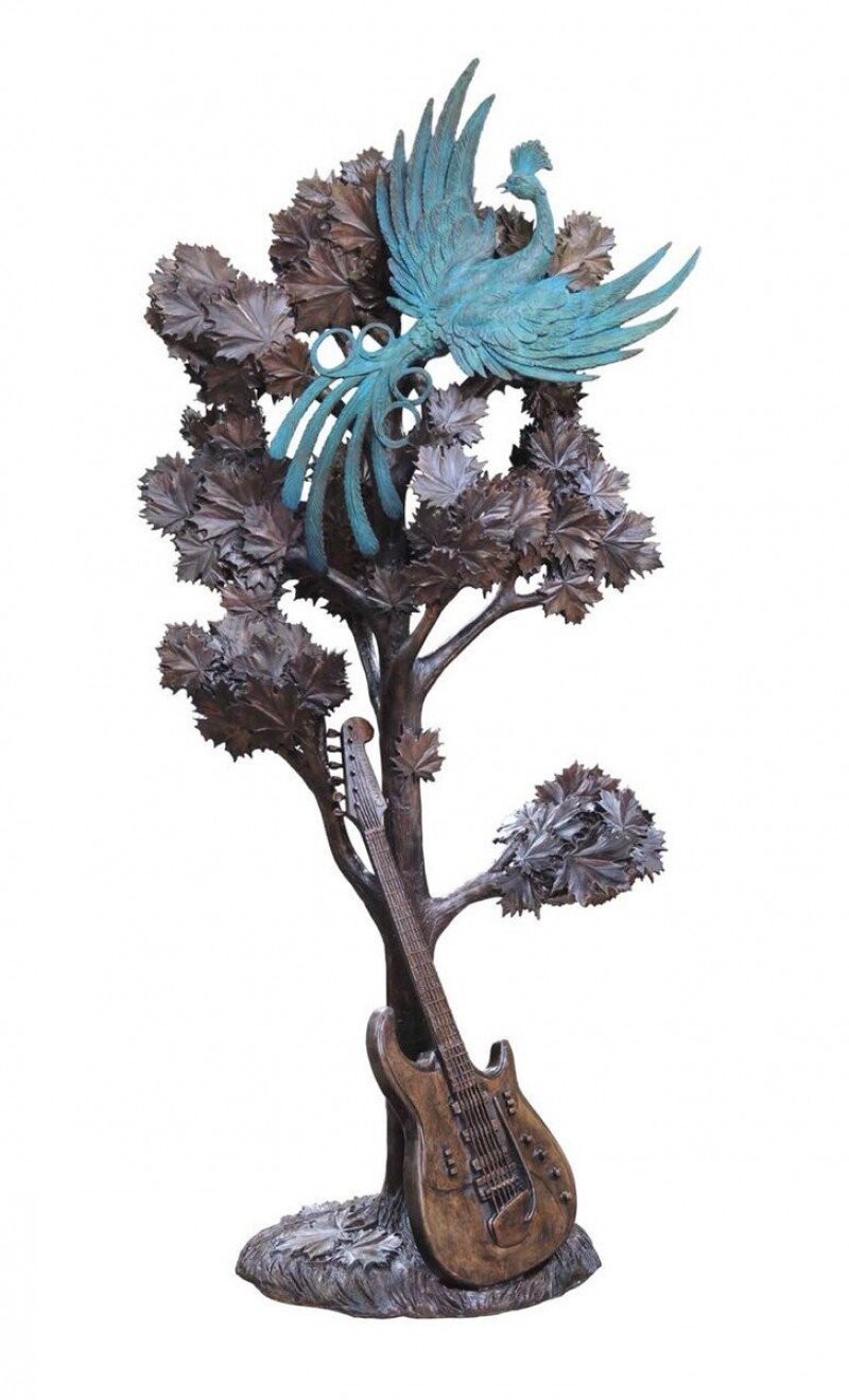 Скульптуру « Клён», посвящённую знаменитой песне ВИА « Синяя птица», открыли в Самаре
