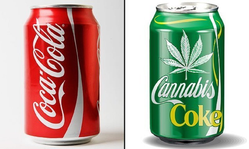 На прилавках появится кока-кола с марихуаной?