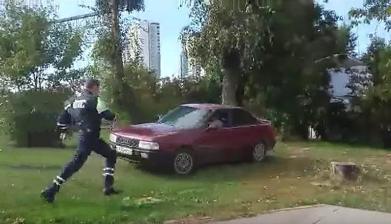 Трезвый и с правами: погоня со стрельбой за легковушкой в Минске