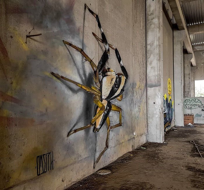 Невероятно реалистичный стрит-арт, который переворачивает все представления о граффити