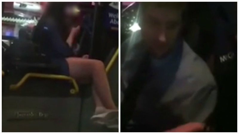 Пьяная школьница соблазнила водителя автобуса