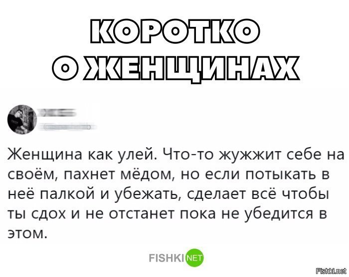 Коротко о женщинах