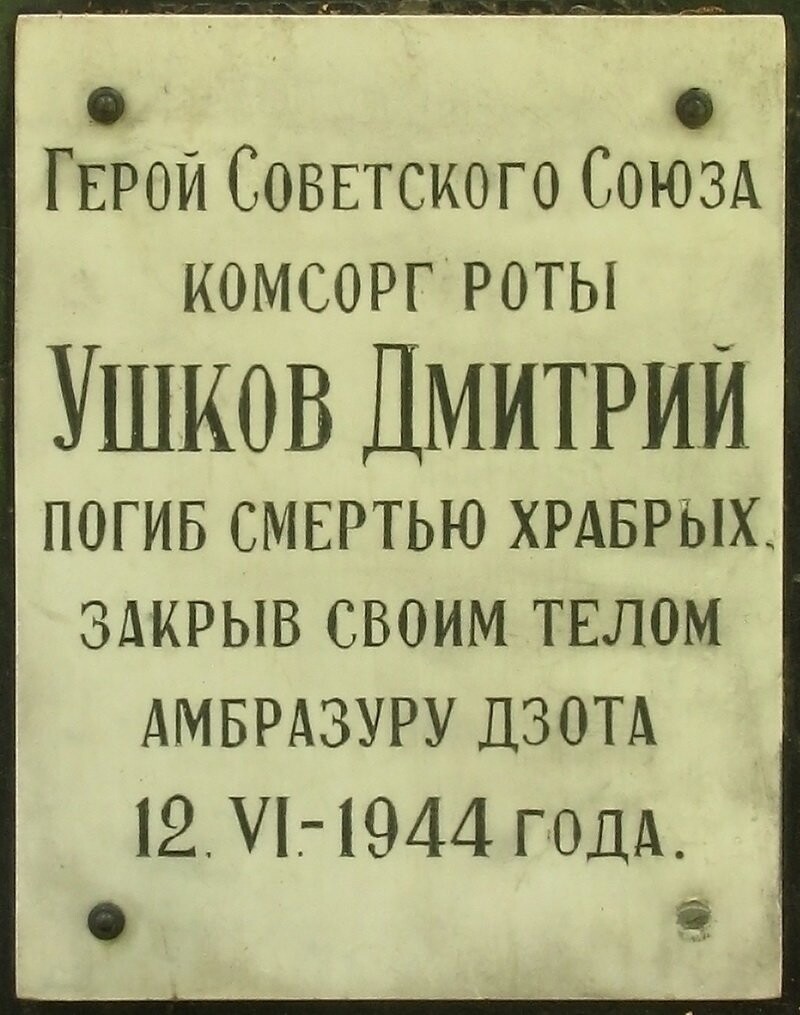 Герои Советского Союза. Дмитрий Константинович Ушков