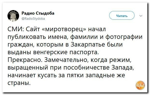Политические коментарии соцсетей - 590