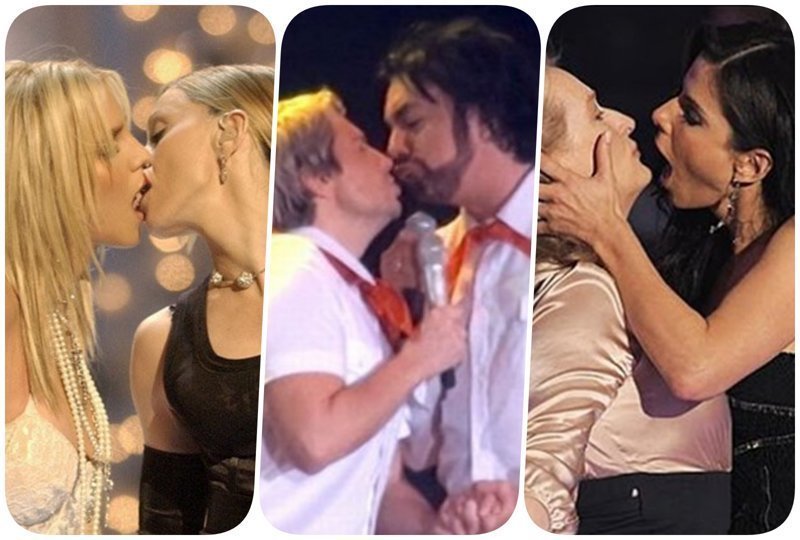 15 самых скандальных поцелуев знаменитостей, которые удалось поймать на камеру