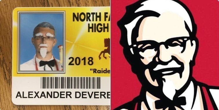 Полковник Сандерс, ставший логотипом KFC